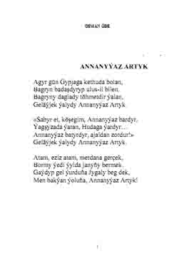 Annanyýaz Artyk